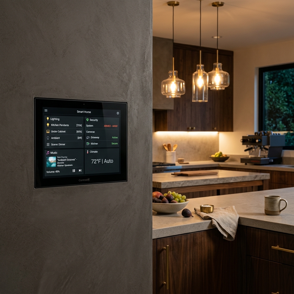 Luxury Whole-Home Control Panel